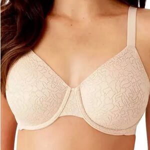WACOAL Women's Inside Job Unlined Underwire Bra 36D  #855345 NWT Sand $72